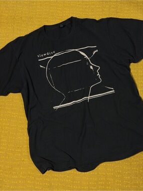 SLOWDIVE very rare tee shirt 2017 tour